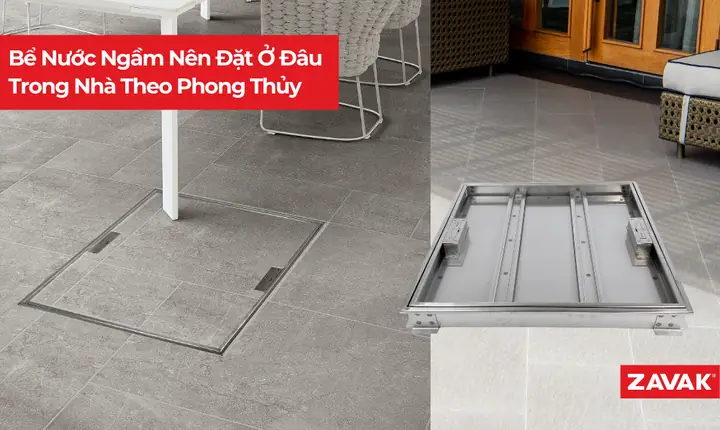 Phong Thủy Bể Nước Ngầm Trong Nhà
