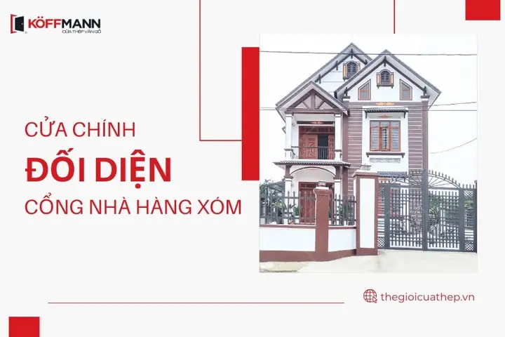 Phong Thủy Cửa Chính Đối Diện Cửa Sau