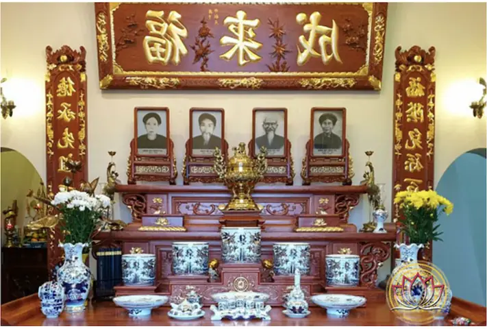 Phong Thủy Đặt Bàn Thờ Gia Tiên