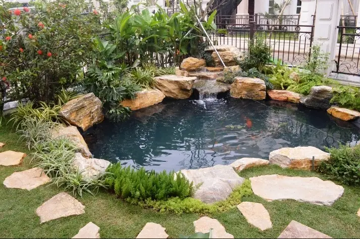 Phong Thủy Hồ Cá Trước Nhà