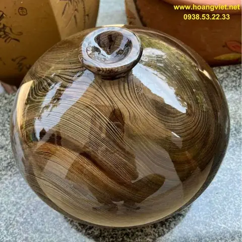 Phong Thủy Lục Bình Bằng Gỗ