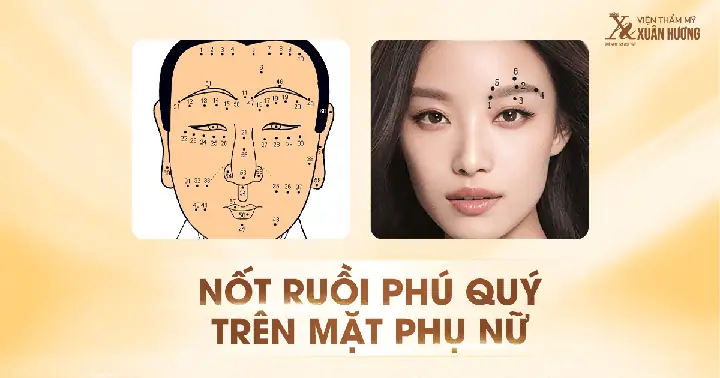 Phong Thủy Nốt Ruồi Trên Mặt Phụ Nữ