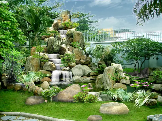 Phong Thủy Tiểu Cảnh Sân Vườn