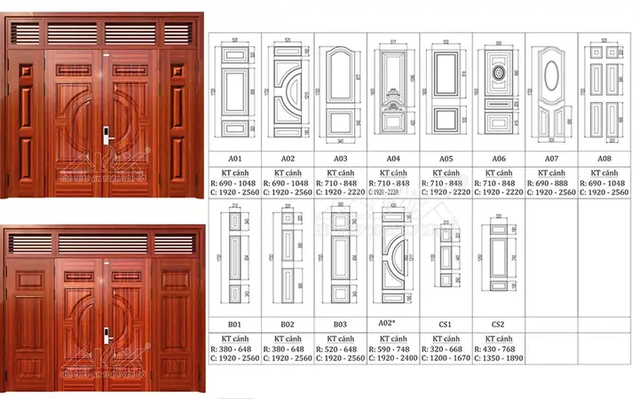 Số Đo Cửa Chính Theo Phong Thủy
