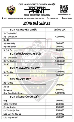 Sơn Áo Vàng Cho Satria Giá Bao Nhiêu