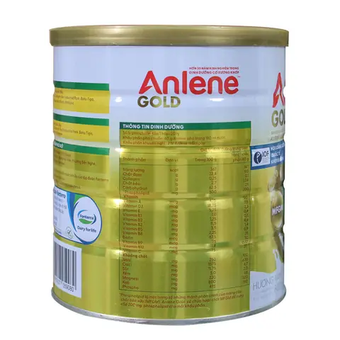 Sữa Anlene Vàng 800g Giá Bao Nhiêu