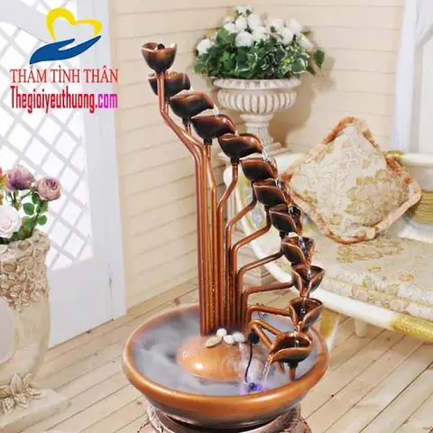Thác Nước Phong Thủy Để Bàn Tphcm