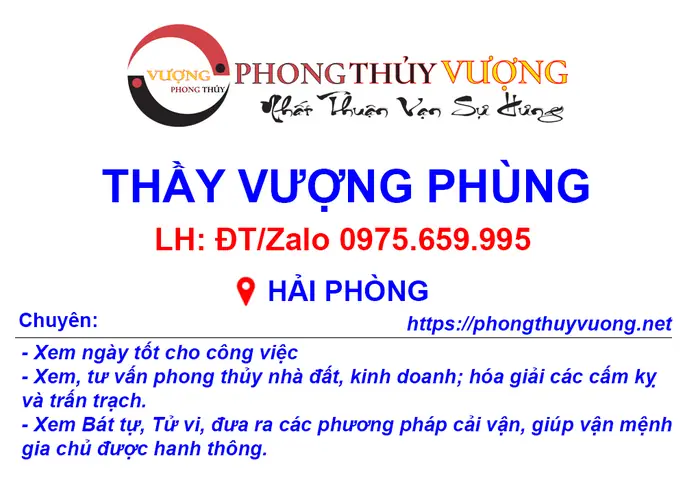 Thầy Xem Phong Thủy Ở Hải Phòng