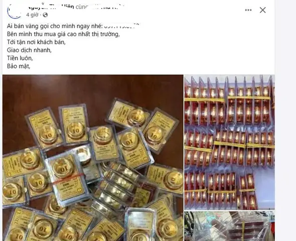 Thi Trường Giá Vàng Moi Nhat