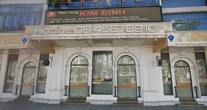 Tiệm Vàng Kim Định Rạch Giá Kiên Giang