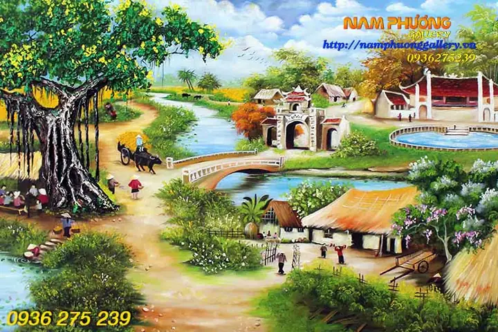 Tranh Phong Thủy Cho Người Tuổi Canh Tý