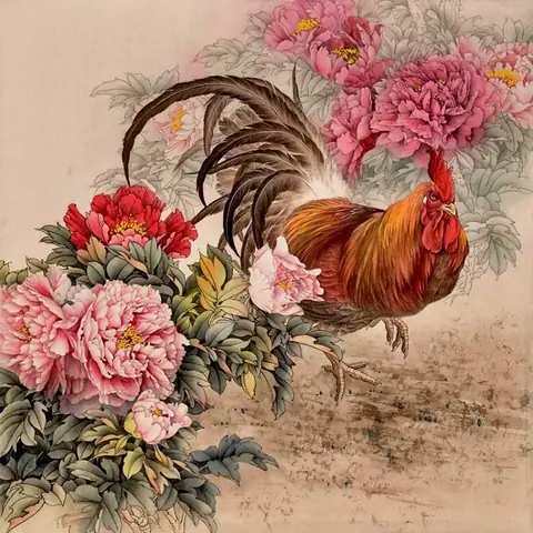 Tranh Phong Thủy Cho Người Tuổi Dậu