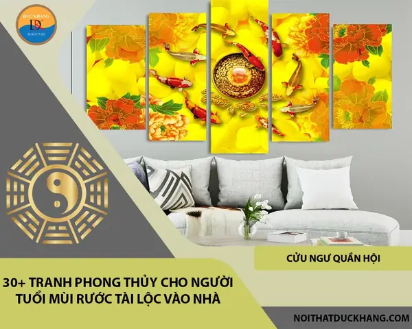 Tranh Phong Thủy Cho Người Tuổi Mùi