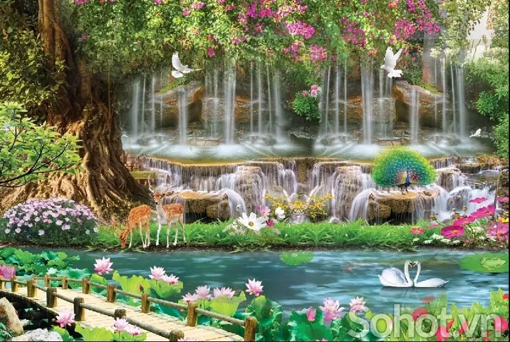 Tranh Phong Thủy Hợp Tuổi Tuất 1982