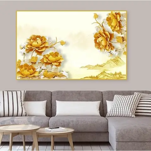 Tranh Phong Thủy Phòng Khách Cho Người Mệnh Kim
