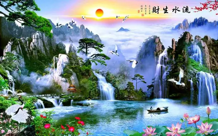 Tranh Phong Thủy Tuổi Giáp Tý