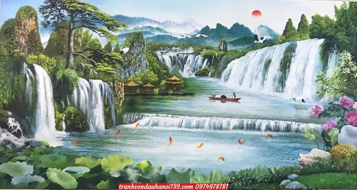Tranh Sơn Dầu Phong Thủy Đẹp