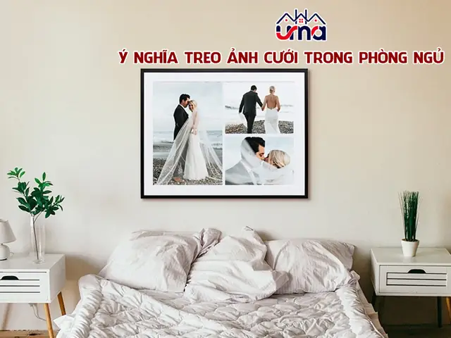 Treo Ảnh Cưới Trong Phòng Ngủ Hợp Phong Thủy