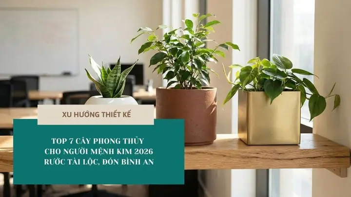 Trồng Cây Phong Thủy Cho Người Mệnh Kim