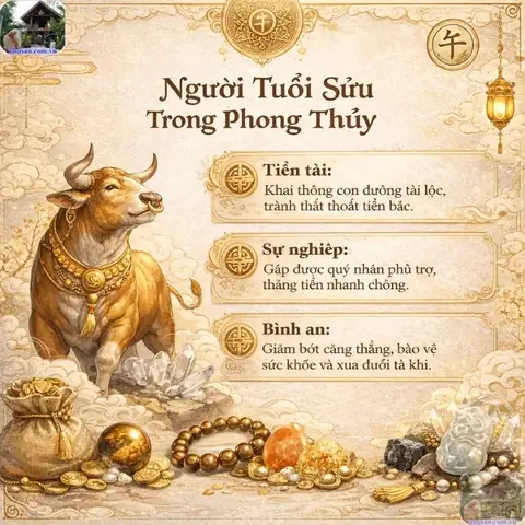 Tuổi Quý Sửu Đeo Vòng Phong Thủy Màu Gì