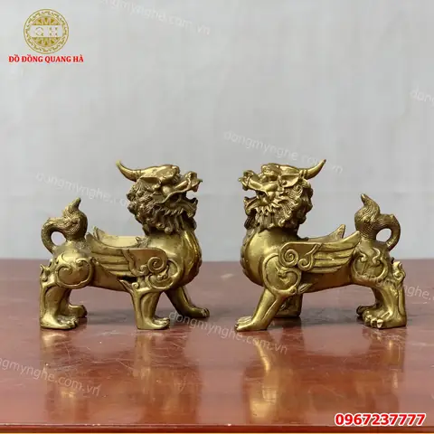 Tỳ Hưu Phong Thủy Bằng Đồng