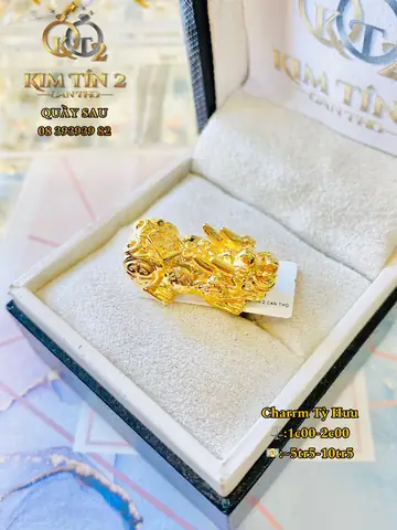 Tỳ Hưu Vàng 18k Giá Bao Nhiêu