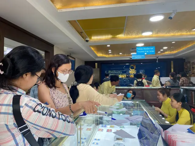 Vàng Miếng Có Giá Trị Giao Dich