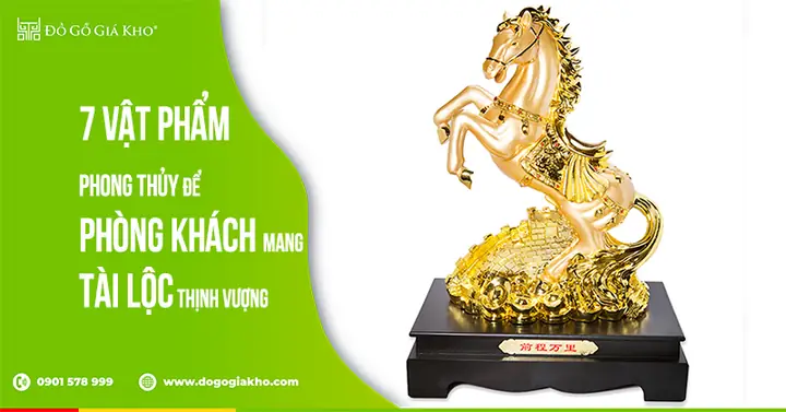 Vật Phẩm Phong Thủy Để Phòng Khách