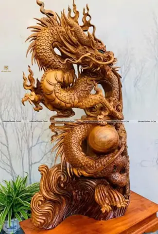 Vật Phẩm Phong Thủy Tứ Long Trấn
