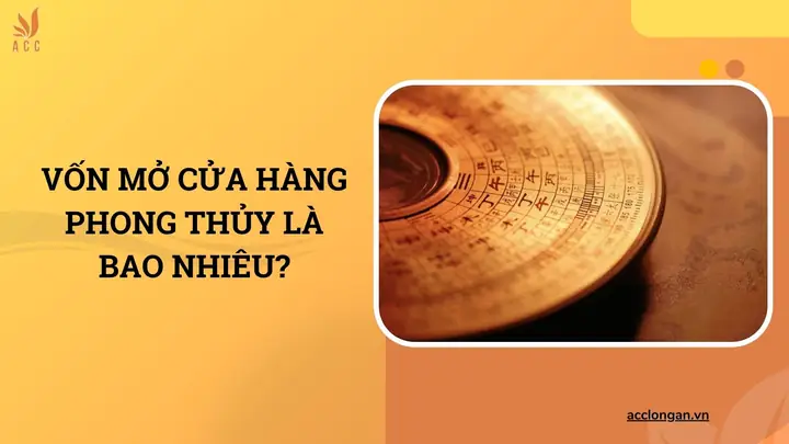 Vốn Mở Cửa Hàng Phong Thủy