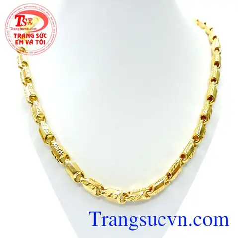 Vòng Cổ Nam Vàng Tây Giá Rẻ