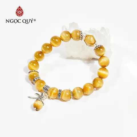 Vòng Đá Mắt Hổ Phong Thủy