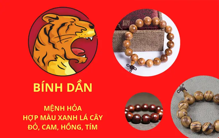 Vòng Tay Phong Thủy Cho Tuổi Bính Dần