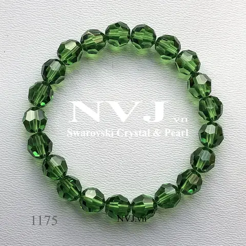 Vòng Tay Phong Thủy Màu Xanh Lục
