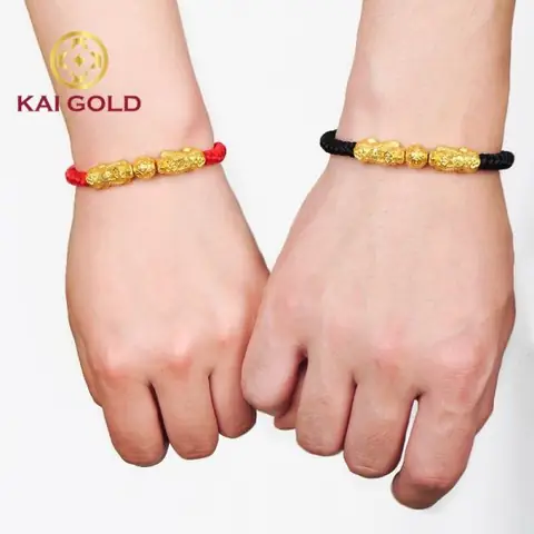 Vòng Tay Tỳ Hưu Vàng 24k Giá Bao Nhiêu