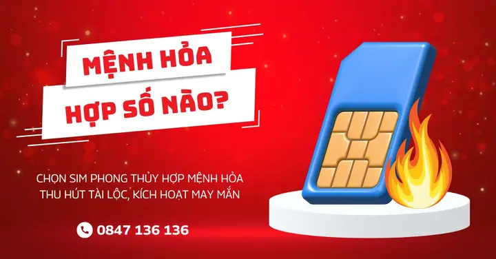 Xem Sim Phong Thủy Hợp Mệnh Hỏa