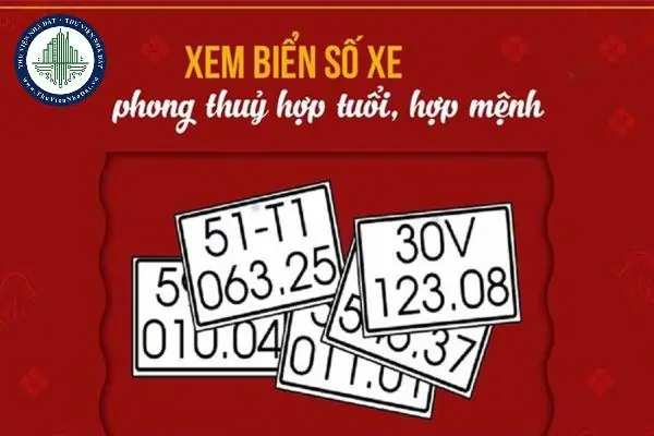 Xem Số Xe Hợp Phong Thủy