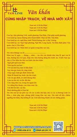 Bài Khấn Trong Phong Thủy Hoàng Trà