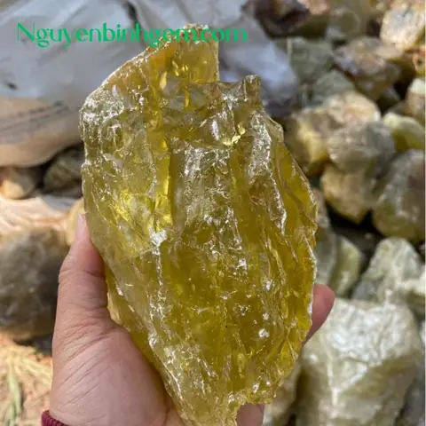 Bán Đá Thạch Anh Vàng Phong Thủy