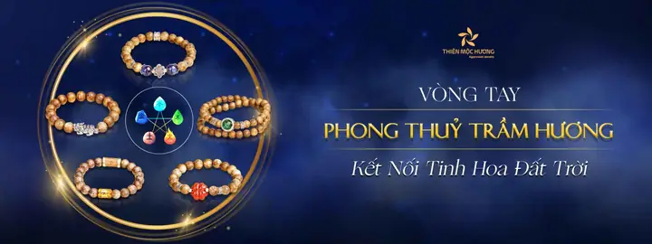 Banner Vòng Tay Trầm Hương Phong Thủy