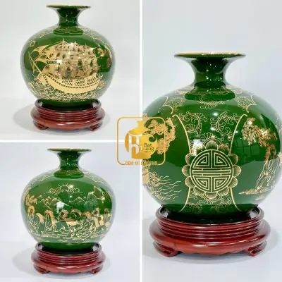Bình Gốm Phong Thủy Bát Tràng