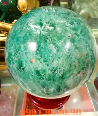 Đá Phong Thủy Màu Xanh Lá Cây