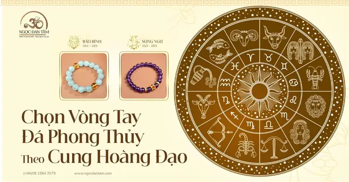 Đá Phong Thủy Theo Cung Hoàng Đạo