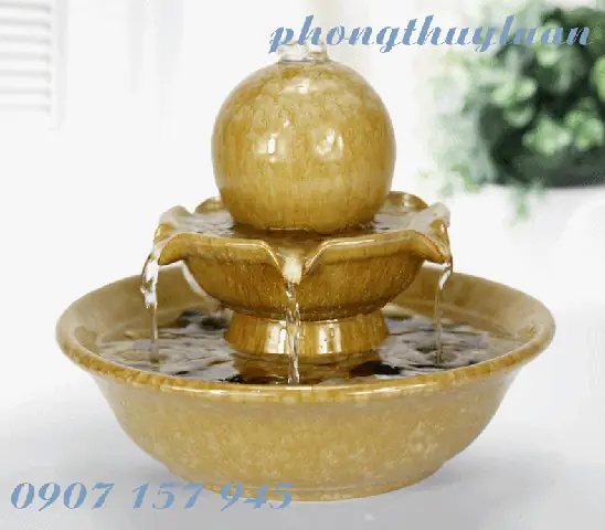 Đài Phun Nước Phong Thủy Mini
