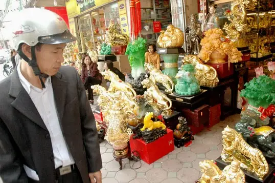 Đồ Phong Thủy Bằng Bột Đá