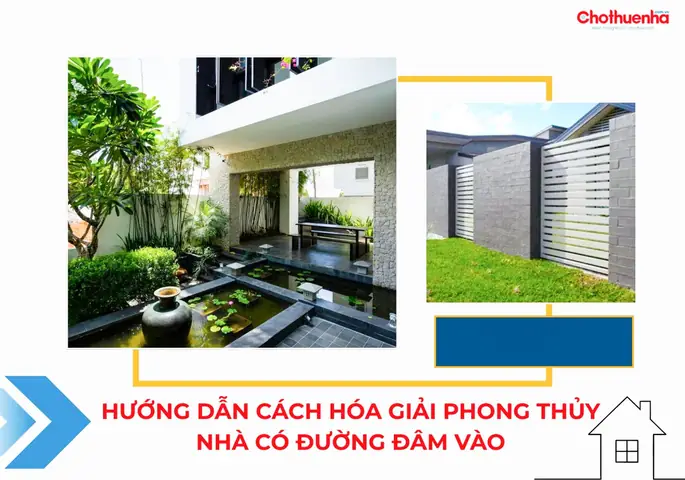 Đường Chạy Thẳng Vào Nhà Phong Thủy