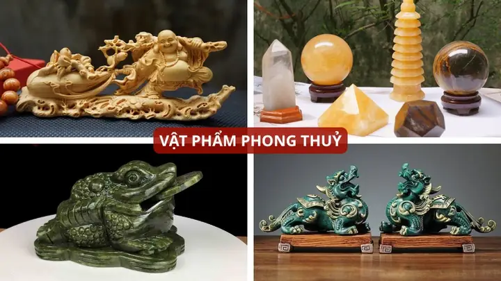Vật Phẩm Phong Thủy May Mắn