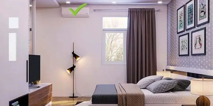 Vị Trí Lắp Điều Hòa Hợp Phong Thủy