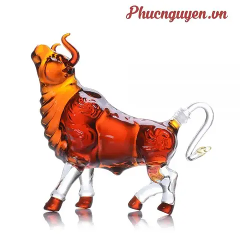 Vỏ Chai Rượu Phong Thủy 12 Con Giáp