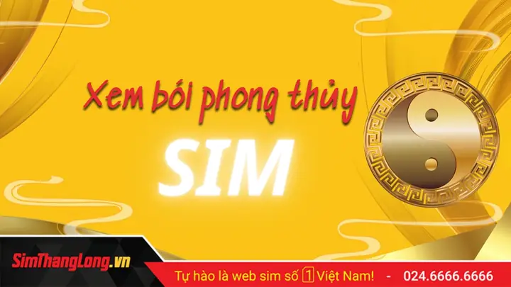 Xem Phong Thủy Sim Đang Dùng